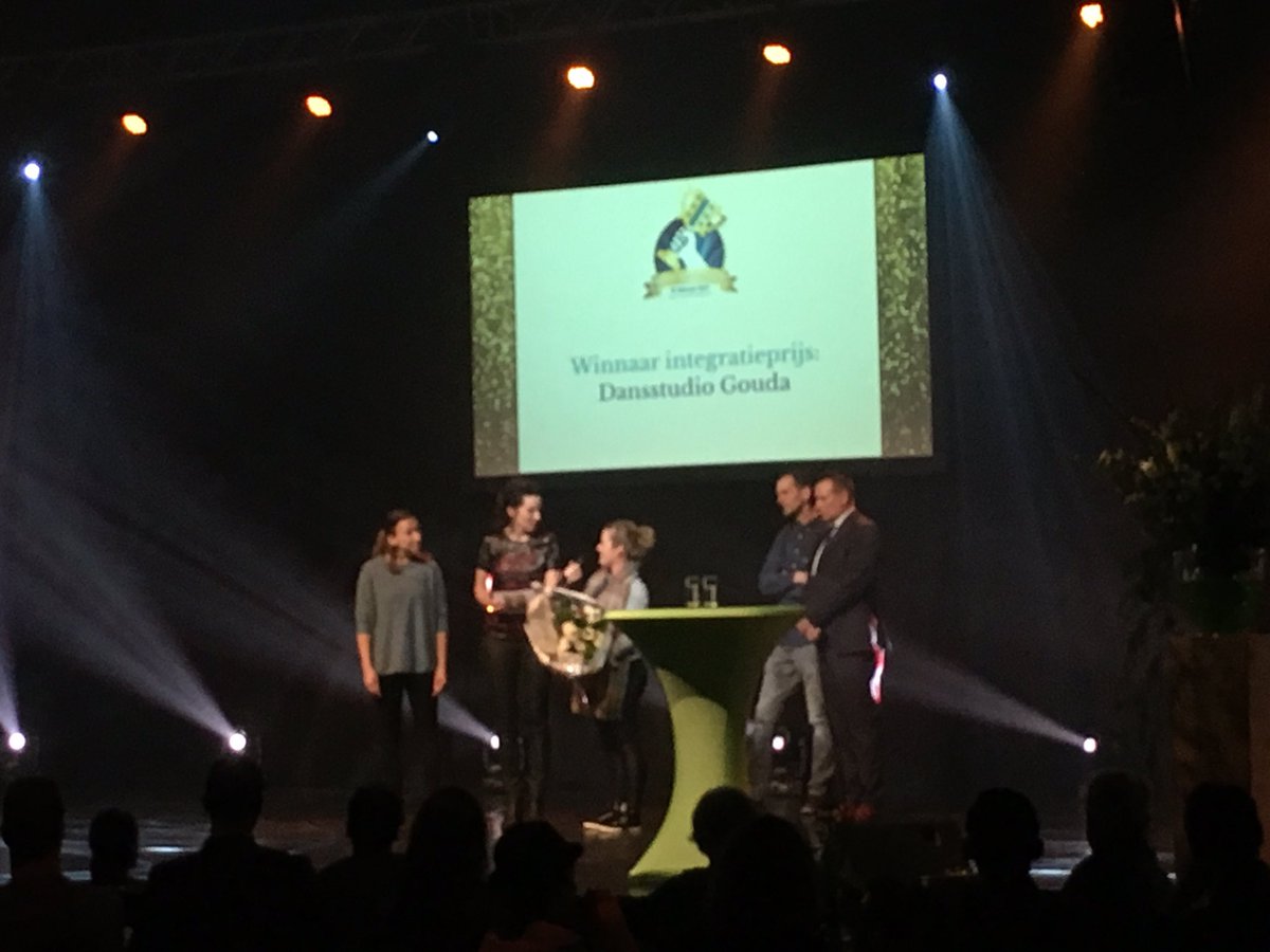 Integratieprijs gaat naar Dansstudio Gouda! #GoudsSportgala
