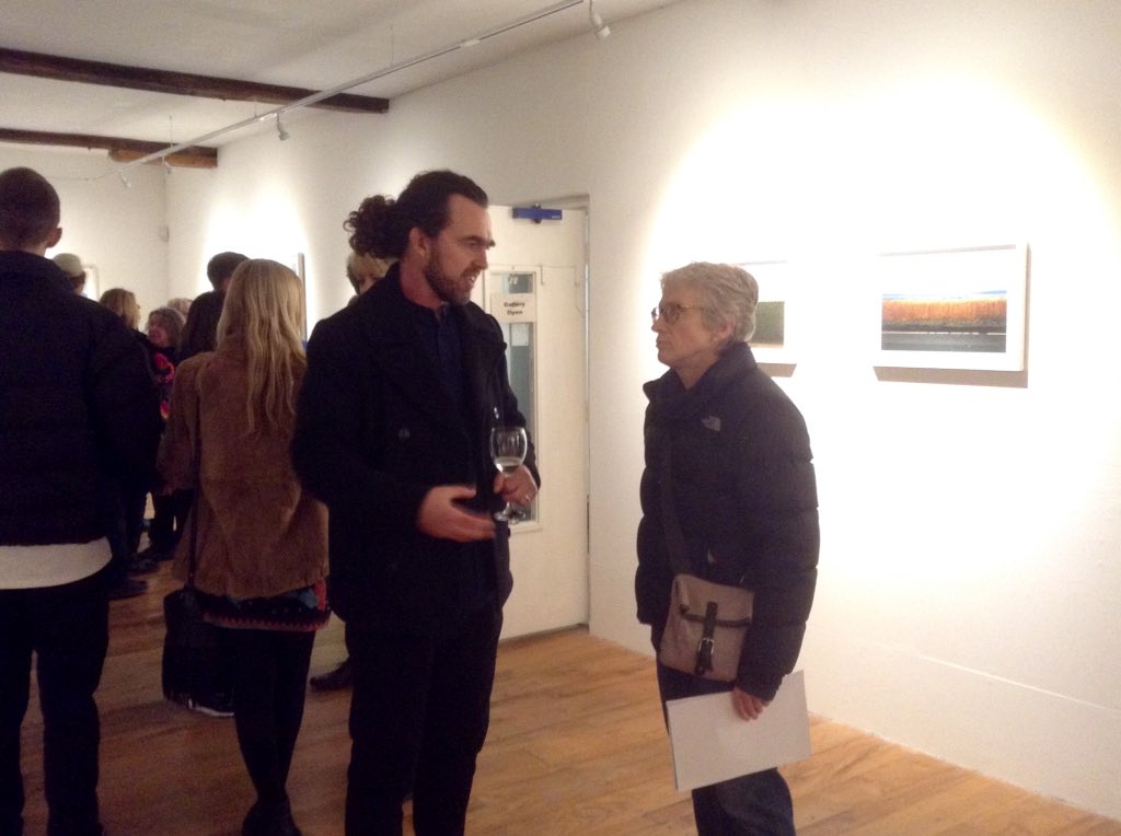 BlackSwanArts's tweet image. Preview in full swing for Seamus Nicolson. All welcome. Live music in cafe, come on down, it's Friday night after all...