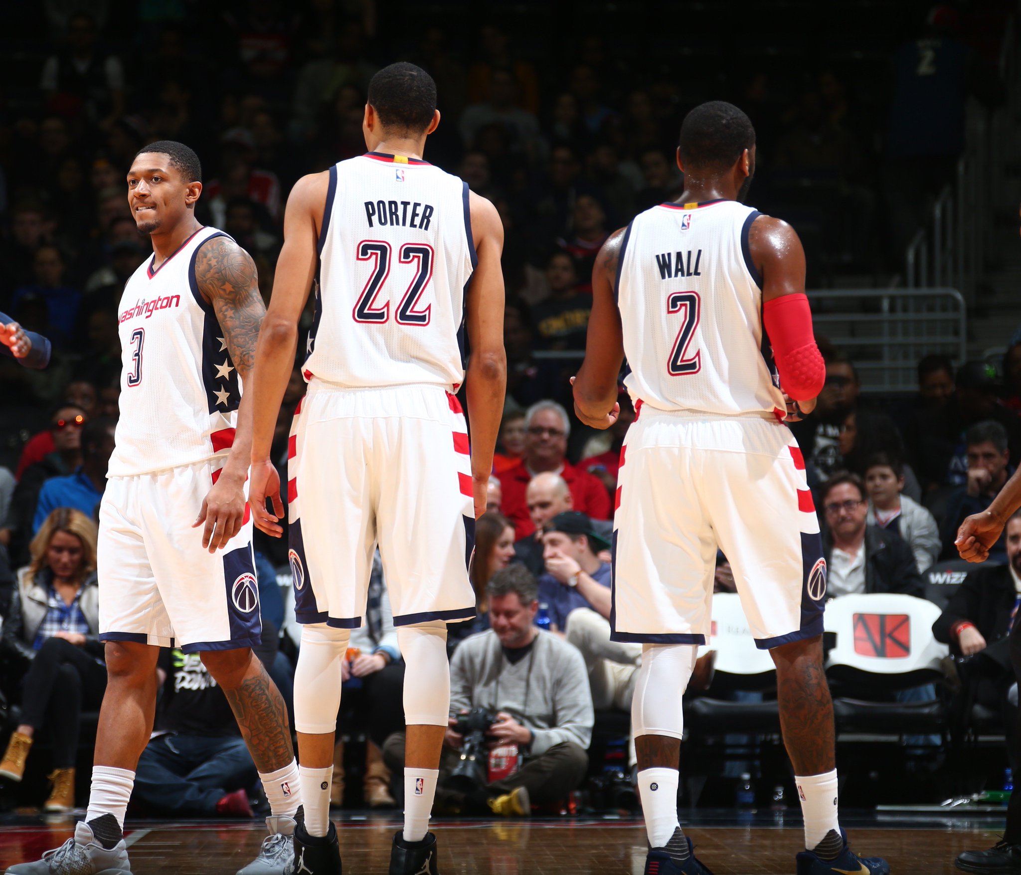 stars and stripes wizards jersey