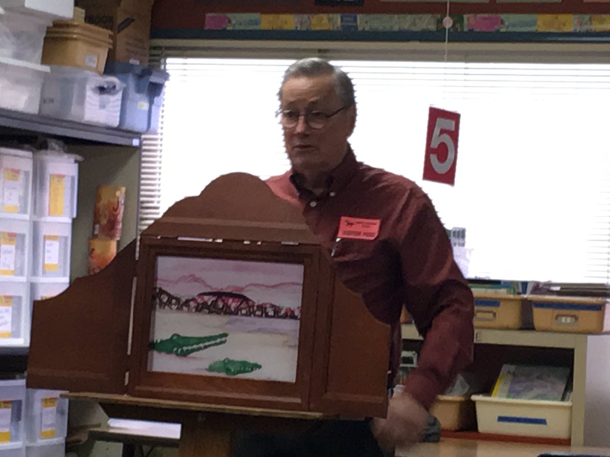 ktaylor3rd's tweet photo. Thank you Walter the Story Teller for coming to #3rdgrade #NBBroncos #eusdlearns #TayShire https://t.co/qQWm84QZSd