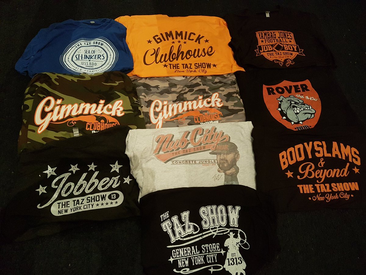 ShaneOhhh_'s tweet image. @OfficialTAZ Representing #TheTazShow @TazShowLive every day of the week. #WeOver #MerchJones