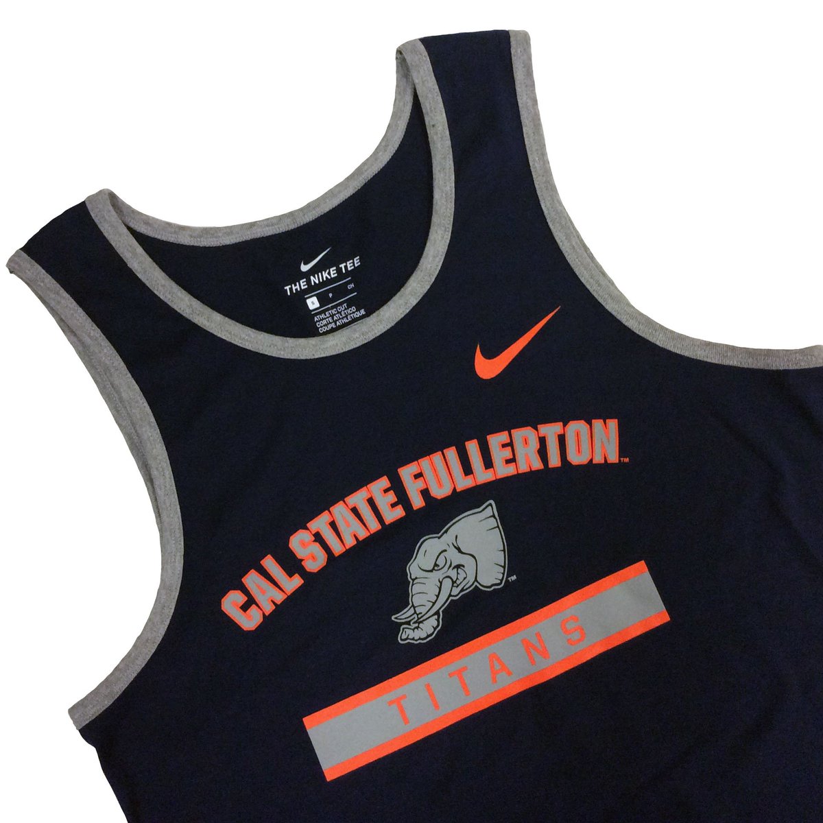 titanshops's tweet photo. Stay tough like Tuffy in a new #CSUF Tank! #TitanActive #TitanStyle #TusksUp #TitanPride #TitansReachHigher #Nike https://t.co/pbLnw52Z7m