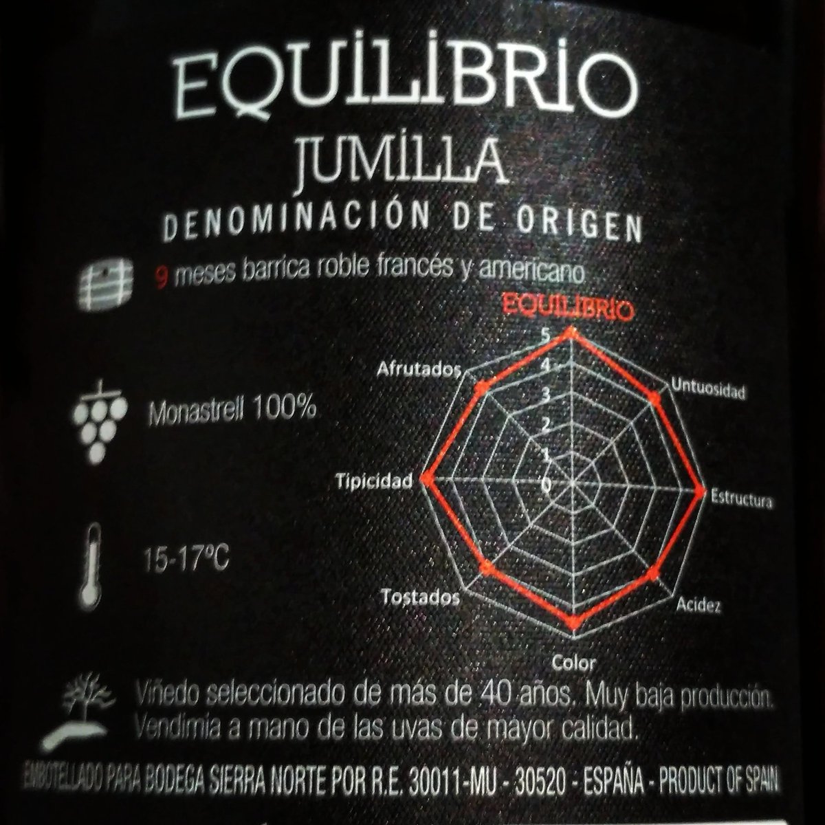 NovadorsGastro's tweet photo. Diana de evaluación de Equilibrio 9, un excelente vino con D.O. de Jumilla #especTACular #vino #Jumilla https://t.co/ABOSKH62yF