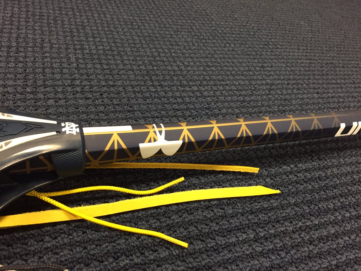NDWomensLax's tweet photo. Our new sticks are 🔥🔥😍 @UALacrosse @laxpocket_com https://t.co/pkMXkAuwk8