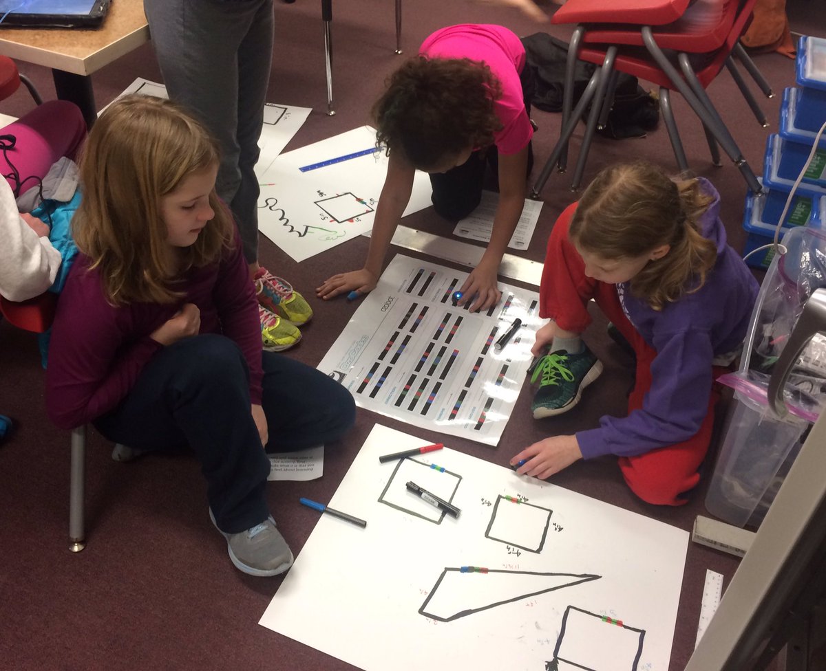 Innovate_K12's tweet image. @abingdon4th Ss work backwards coding PERIMETER &amp;amp; AREA with @OZOBOT #Robotics @AbingdonPTA @APSGifted @AbingdonGIFT #innovation #LearnFun