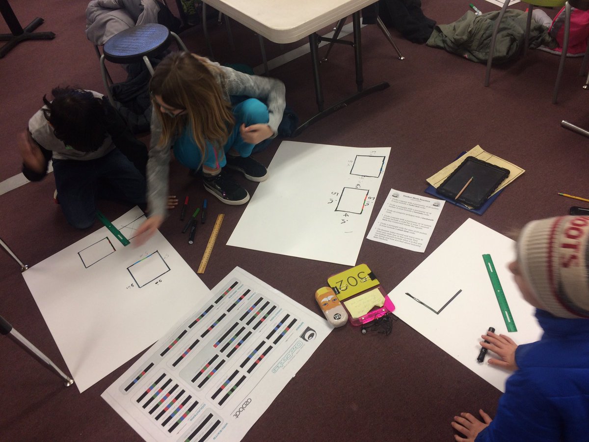 Innovate_K12's tweet image. @abingdon4th Ss work backwards coding PERIMETER &amp;amp; AREA with @OZOBOT #Robotics @AbingdonPTA @APSGifted @AbingdonGIFT #innovation #LearnFun