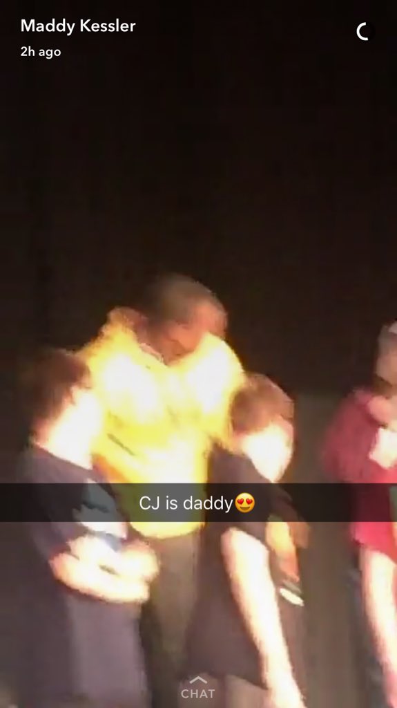 HaleyLarson9's tweet photo. Wait, was @cjham28 at Denfeld today?? https://t.co/rndbiurLVn