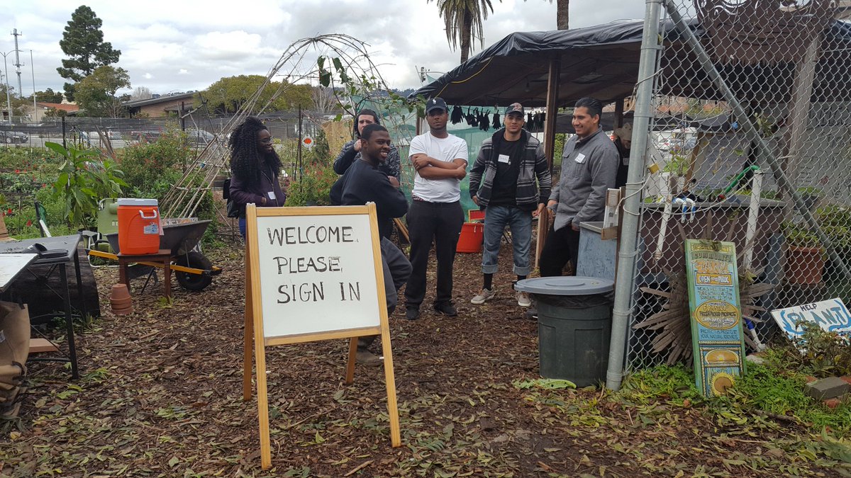 TheResetFndn's tweet photo. Using our elbow grease to bring healthy food options to the local community. Thanks to UC Gill Tract Community Farm for what you do! https://t.co/II3d4Q3BBH