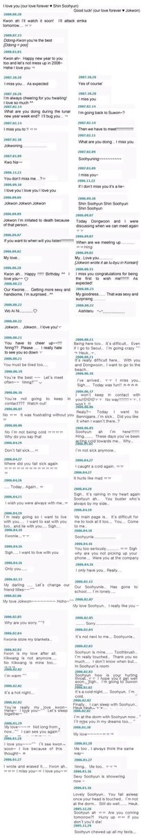 stan_ukiss's tweet photo. soohyun and 2am's jokwon had dating rumours before because of these leaked messages ^^ + soohyun's response https://t.co/XhV8sVMZHj