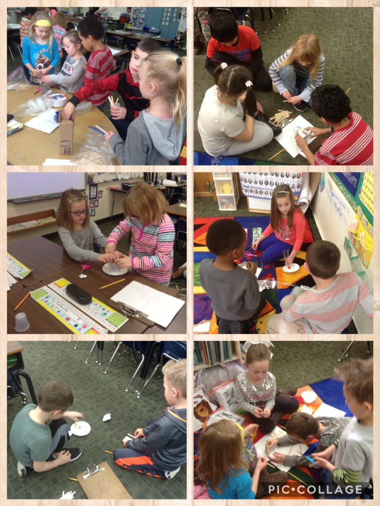 go_bananas1st's tweet photo. Hard at work creating cages to keep our Big Smelly Bear in! #pveSTEM #collaboration https://t.co/WQFl7naTJc