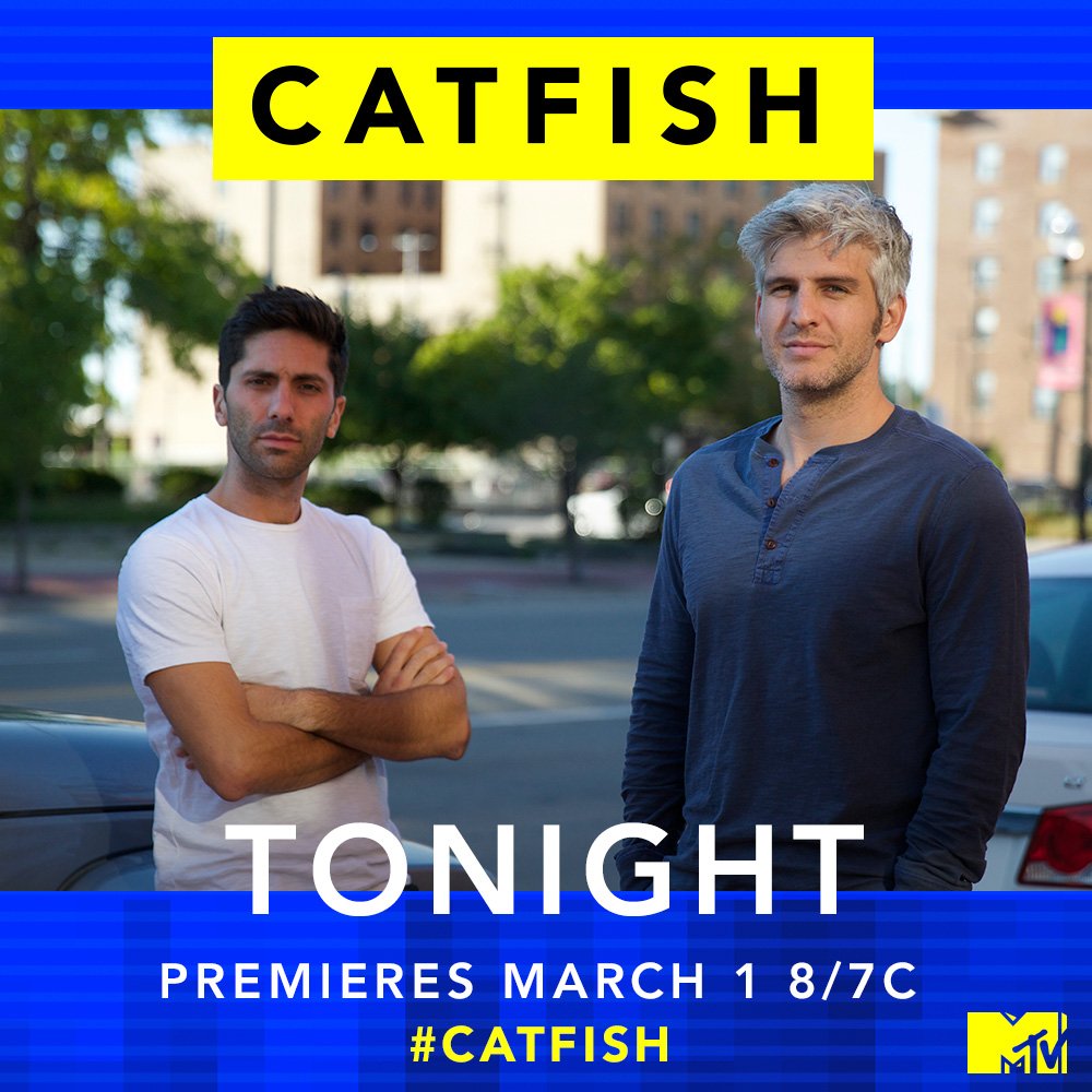 CatfishMTV's tweet photo. IT'S THE BEST DAY EVER! 💥 Be sure to catch #Catfish TONIGHT at a NEW TIME of 8/7c! https://t.co/GRdbWn3qPW