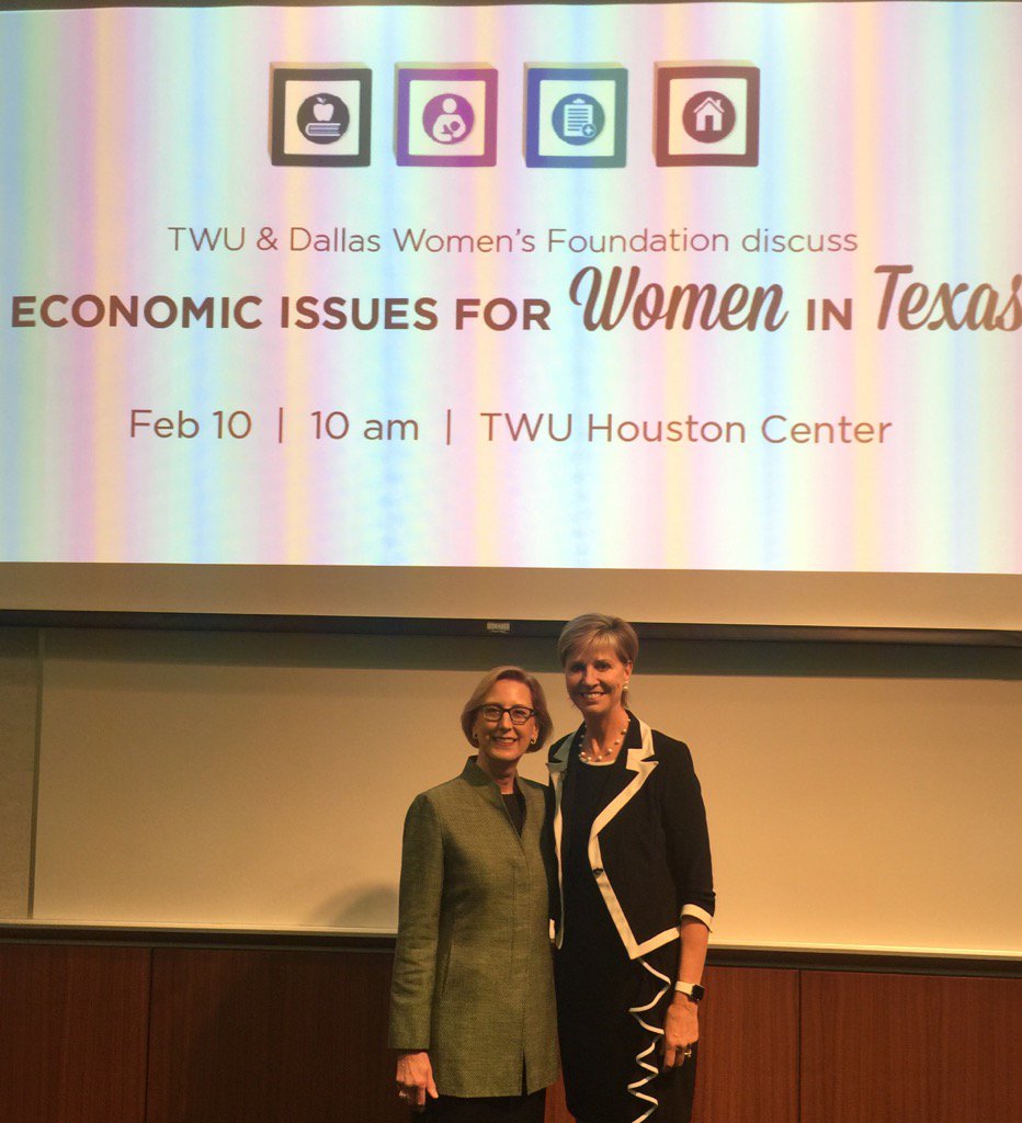 TWUpres's tweet photo. Excited to release the research on women's economic security @TWUHouston w/ @dallaswomensfdn and awesome @rosdawson https://t.co/kerUSS4uWR