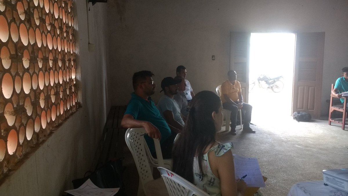 Atade8's tweet image. Estive hoje na reunião da COGERH na comunidade de Ipaguassu Mirim.