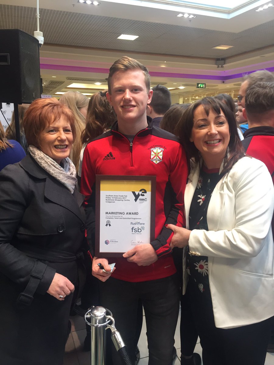stpatsarmagh's tweet photo. Well done to @stpatsarmagh company @AltitudeArmagh on winning the Marketing Award at the Southern Region trade fair today!  #businessminds https://t.co/tgfKXF7H5V