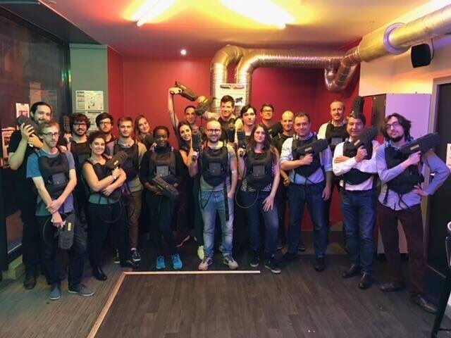 miLibris's tweet image. Cette année toute l'équipe miLibris était bien équipée pour le Team Building !