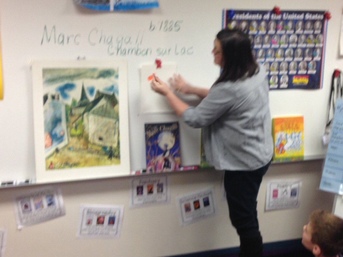 mrsdoll4's tweet photo. Another awesome art lesson with Mrs. Wold!@KanelandKST https://t.co/kjLoZ0dv6j