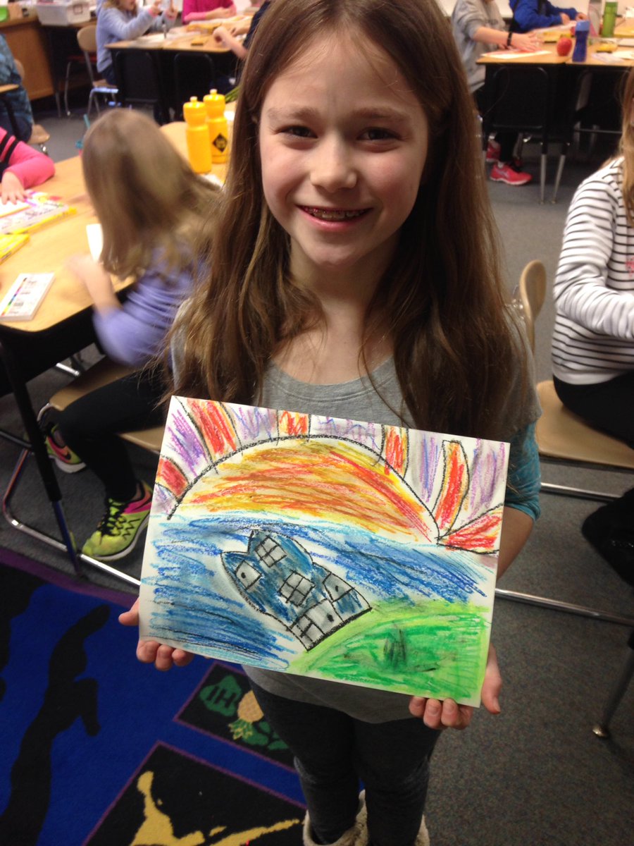 mrsdoll4's tweet photo. Another awesome art lesson with Mrs. Wold!@KanelandKST https://t.co/kjLoZ0dv6j