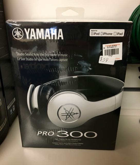 UTVolTech's tweet image. Half-off Friday at VolTech: all CLEARANCE items are 50% off today only. Snag Yamaha Pro 300 headphones for under $30!