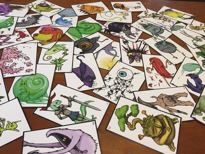 _QualityBeast's tweet photo. Backed #Monstrology on @kickstarter by #MiddleBrainGames mostly for the sweet art, but it looks to have the fun gameplay as #UnusualSuspects https://t.co/iphGg7koh3