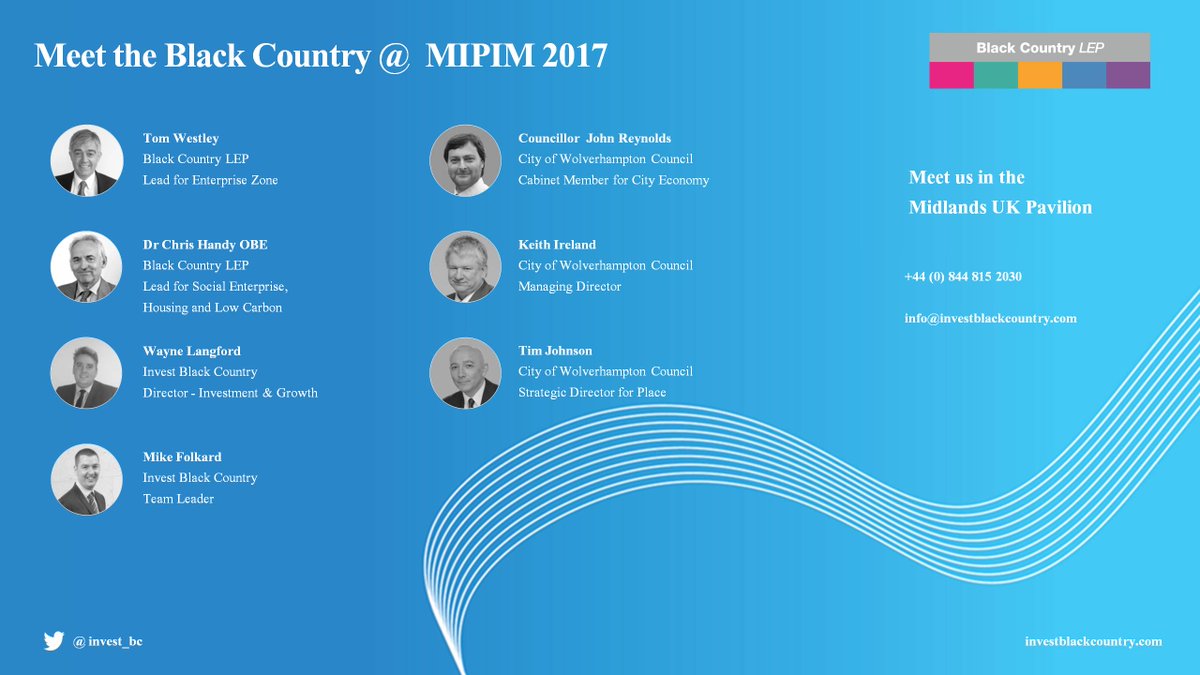invest_bc's tweet photo. Meet Team Black Country at #MIPIM2017 next month. Contact @invest_bc now to book an appointment https://t.co/Tidewg7gjG https://t.co/dnqCOscjDf