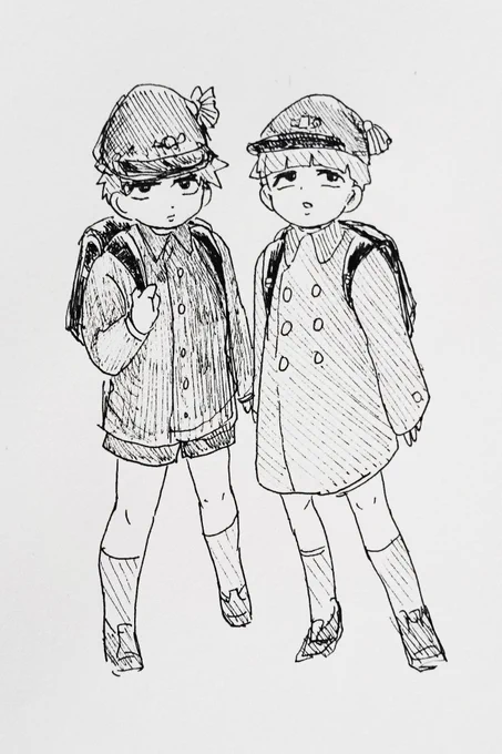 おぼろげな記憶のお坊ちゃん制服 