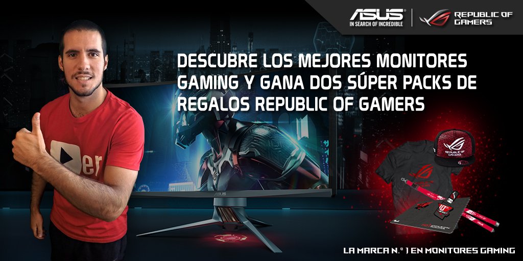 AnikiloGamer's tweet image. 🕹SORTEO ESPECIAL PACK DE REGALOS @ASUSROGES 👍

⬇️ Para participar entra aquí⬇️ y 🔁RT🔁a este Tweet🎉
gleam.io/Usdvc/sorteo-p… 

Suerte a todos‼
