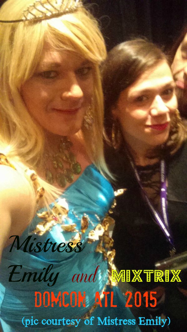 #FlashbackFriday Follow <a href="/Mistress_Emily/">Mz Emily Red 🦄👠🇺🇲</a> 
A pic of us at <a href="/OfficialDomCon/">ᗪOᗰᑕOᑎ ᒪᗩ & ᑎOᒪᗩ®</a> ATL 2015