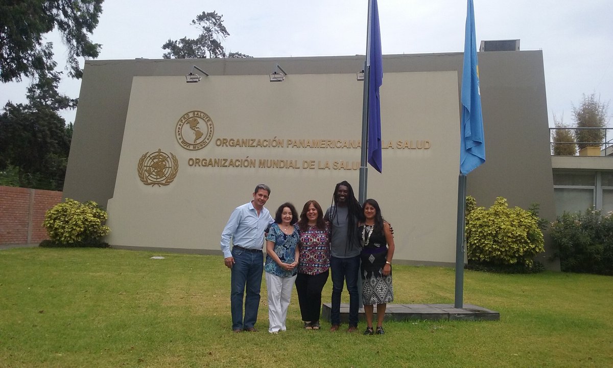 Delegación de Argentina en reunión de OPS.