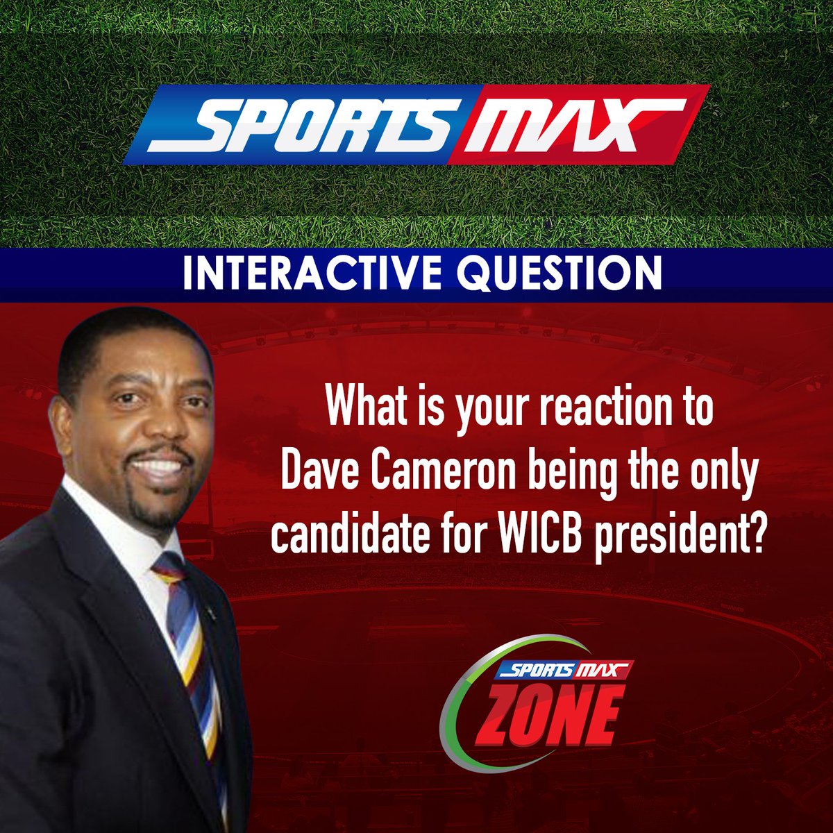 SportsMax_Carib's tweet photo. Reply with your comments and we'll air them during today's @SportsMaxZone show at 4:30pm/5:30 ECT. #SMaxZone https://t.co/AU2A85OREi