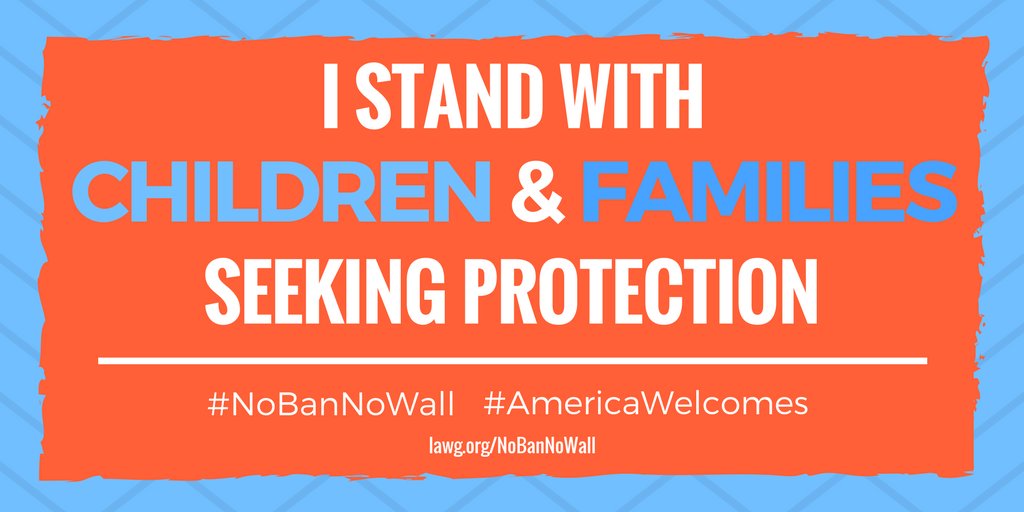 I signed, will you? Petition to Congress: Protect Children &amp; Families Seeking Refuge! lawg.org/NoBanNoWall #NoBanNoWall #AmericaWelcomes