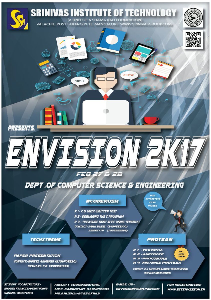 Sit_envision's tweet image. #HereWeGo #DeptOfComputer  ScienceEngg#RegisterNow#Big Event#Innovate#Opportunity#