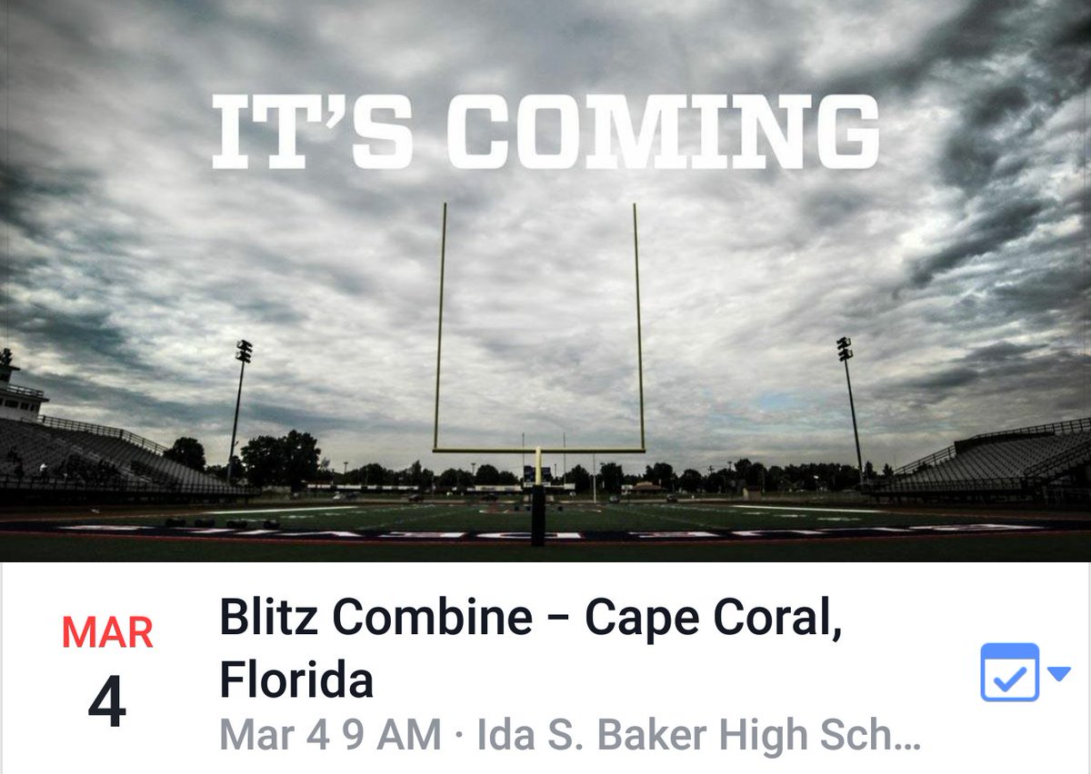 Pre-register today at nsr-inc.com/blitz.  If you are a high school football player and want to play college football this is THE event