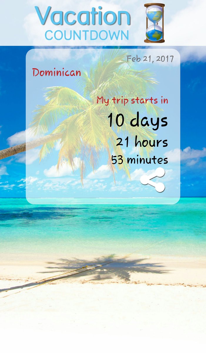 TracyPeakman's tweet photo. Download Vacation Countdown for Android: https://t.co/jIeN3CLzIv https://t.co/Vy2A1Qlcgt