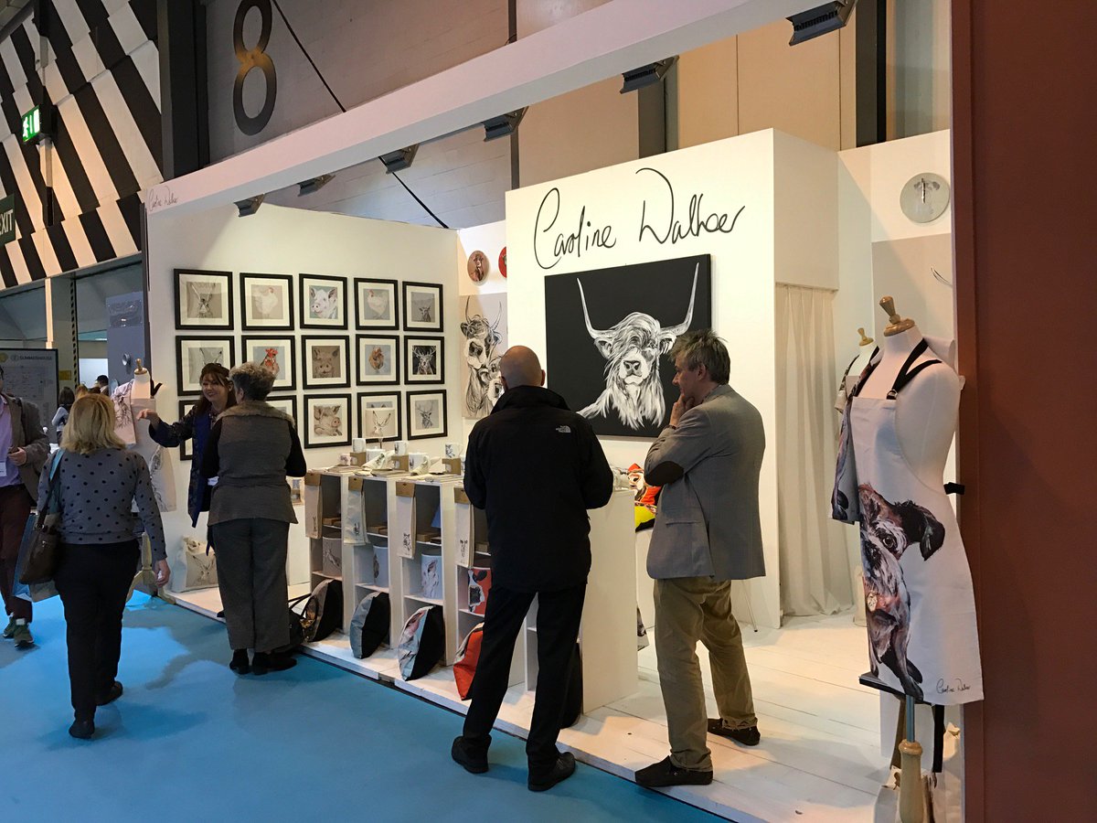 Terri from our art department has been a busy meeting new and existing customer’s at the Spring Fair in Birmingham!