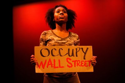 Justice Theater Project, NC production opens tonight! #occupy #democracy #zuccottipark #musical