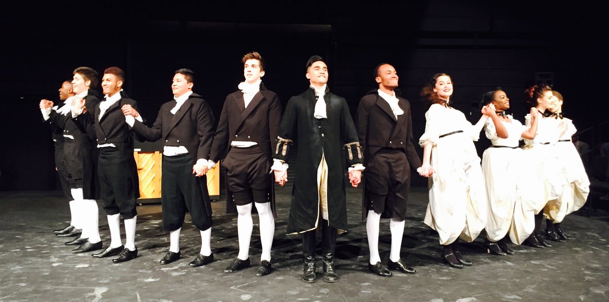 OUHumanities's tweet photo. A wonderful "Evening with Hamilton" - kudos to the OU Musical Theatre performers, &amp; to Shawn Churchman, Peter Filichia, &amp; Andrew Porwancher! https://t.co/Y7qzXQ2oOW