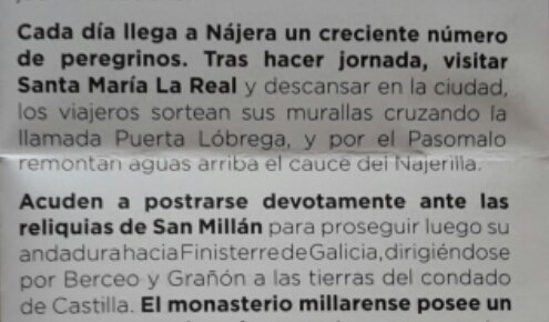 Inma_H_B's tweet photo. Leído por ahí sobre el #CaminoDeSantiago.... Qué si, pero nooo (es una variante recomendable)  La ruta es #Nájera #Azofra #Cirueña #StoDom https://t.co/ukJFHaTnSJ