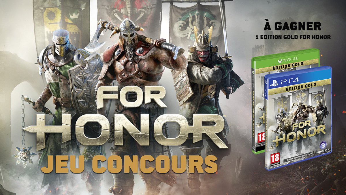 CarrefourFrance's tweet image. Que feriez-vous pour l'honneur de votre région ? 🤔
Nous on vous demande juste un RT + Follow pour participer 😆
#ForHonor