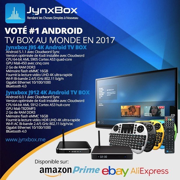Jynxbox's tweet photo. Jynxbox Android TV Box Disponible en #amazon #ebay et jynxbox.me #premières #film #séries #football #endirect #diffusionendirect #4k #uhd https://t.co/bJObHJSgKf