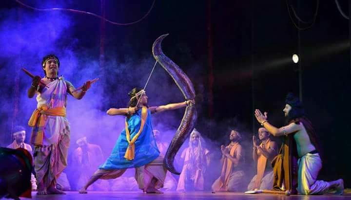 vanityparty's tweet photo. "Anand Raghunandan" Eternal Ram Katha in Bagheli..#superproduction #lyrical #MPSD #Bharangam #NSDfest https://t.co/EAeJzI0p9F