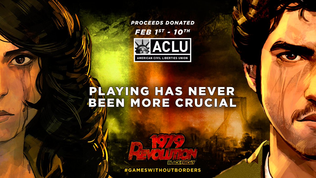 iNKStories's tweet photo. LAST DAY! Buy #1979TheGame & join us in supporting the @ACLU They're just getting started! #JoinTheRevolution #GamesWithoutBorders #ACLU https://t.co/6KQU1OziCB