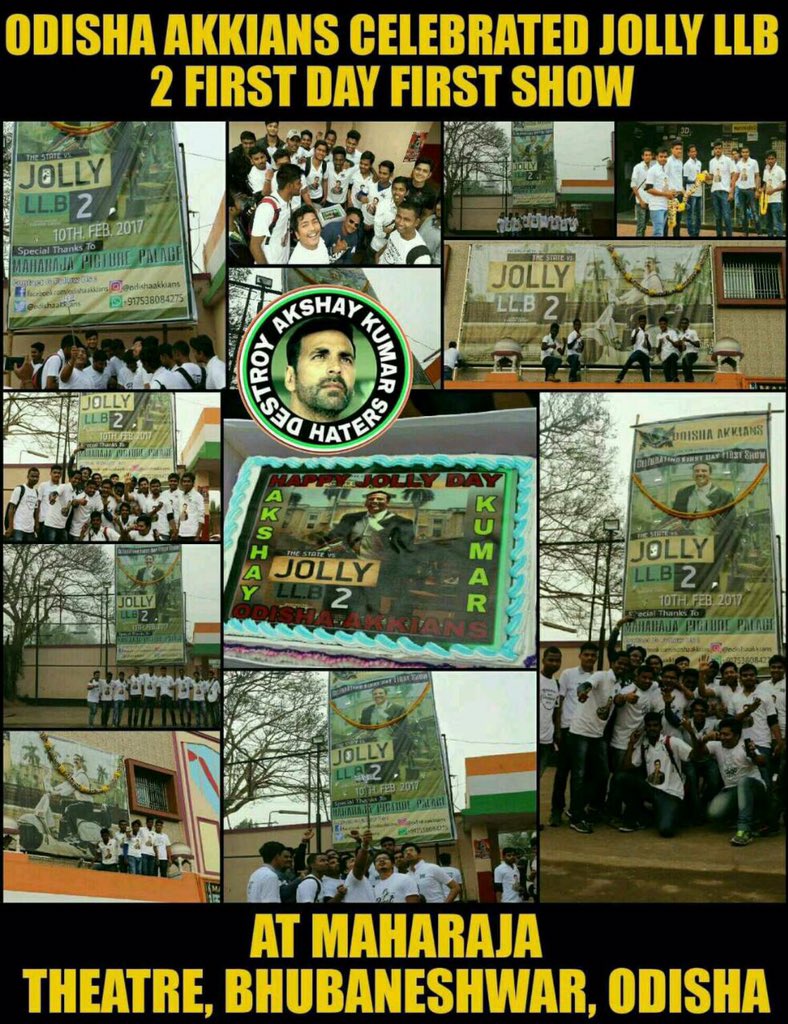 KhiladiKunal's tweet photo. @OdishaAkkians Thankyou for this celebration team u all are a star 🌟 proud of you all 👏🏻👏🏻👏🏻 #JollyGoodDay https://t.co/v7QQucrbjz