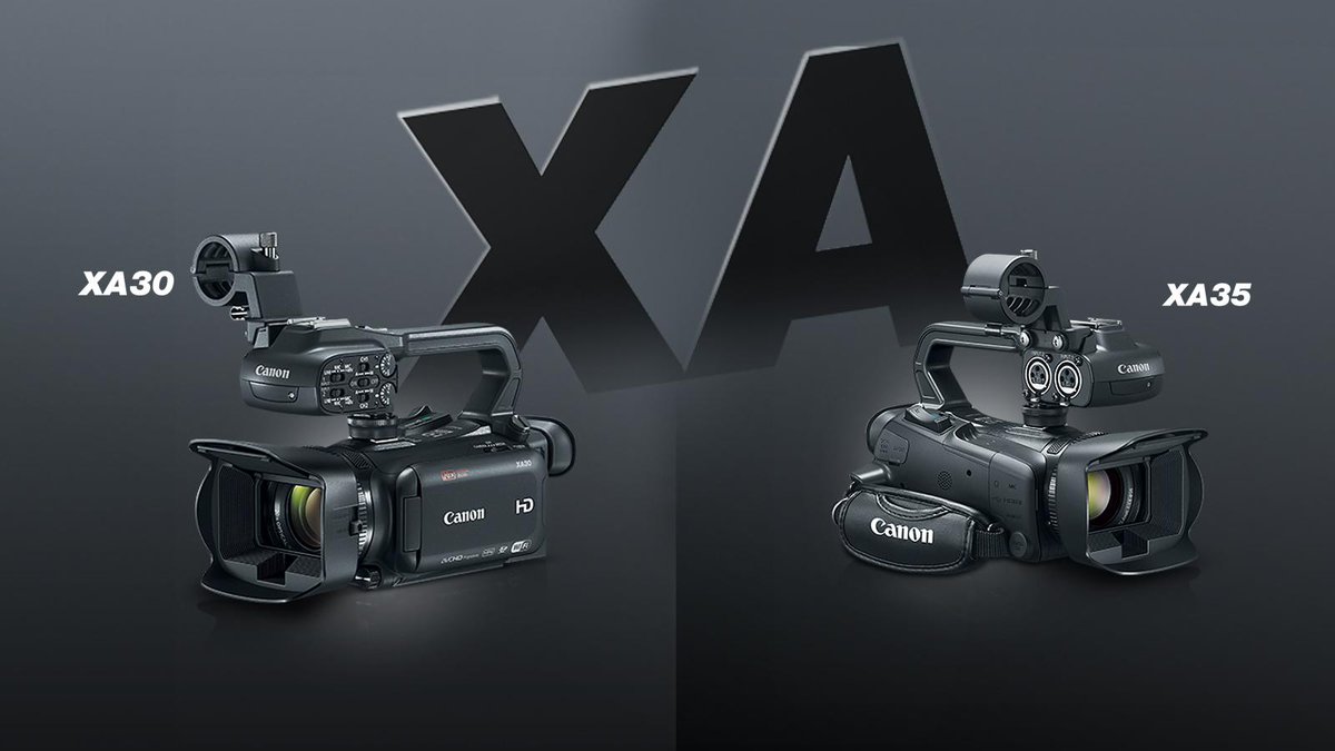 CanonUSApro's tweet photo. $400 Instant Rebate with the purchase of an #XA35 https://t.co/cQTszLRUZM or #XA30 https://t.co/szEmXTA0rH Professional Camcorder https://t.co/0MhtKfdyqw
