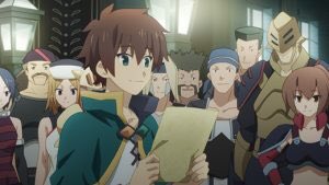 ゆうき Pa Twitter このすば2期5話視聴 ダクネスに寄生した魔王軍幹部のバニル 完璧に乗っ取ることが出来ず 爆裂魔法により死亡www 魔王軍幹部を倒した功績を認められカズマ達は借金返済完了し自由の身に笑 今回が2期で1番面白かったと思う笑
