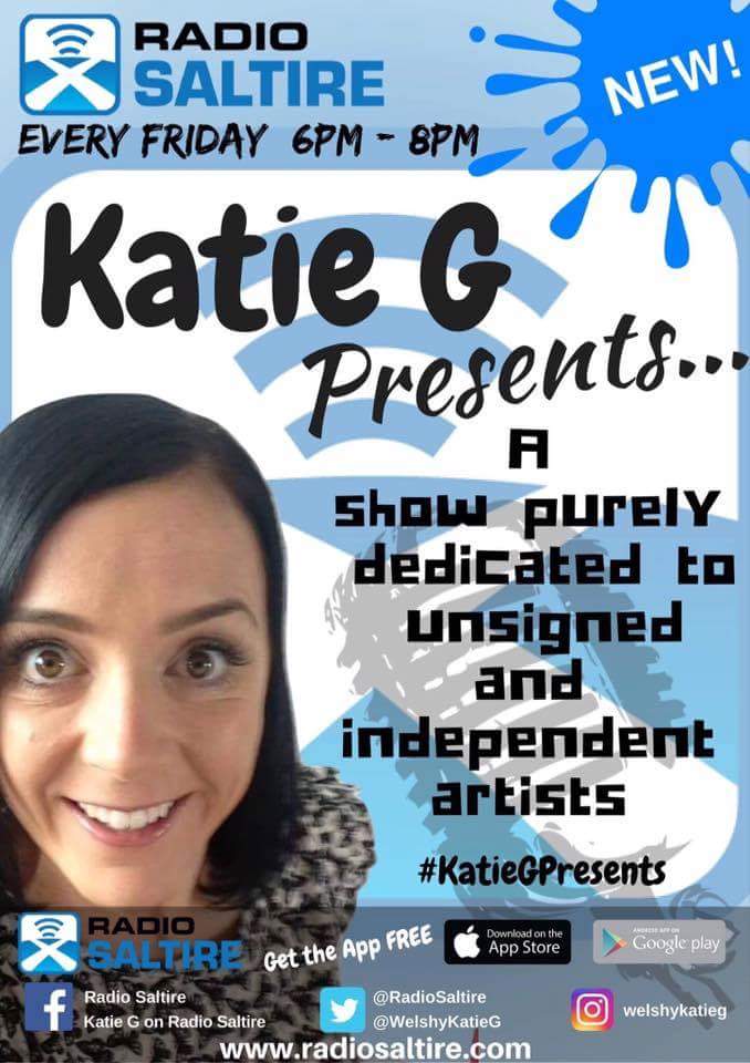 WelshyKatieG's tweet photo. I will be playing @MarkSullivanMus #WarmYourBones on #KatieGPresents @RadioSaltire Tune in from 6pm #Unsignedmusic https://t.co/GVLrcwb7CN