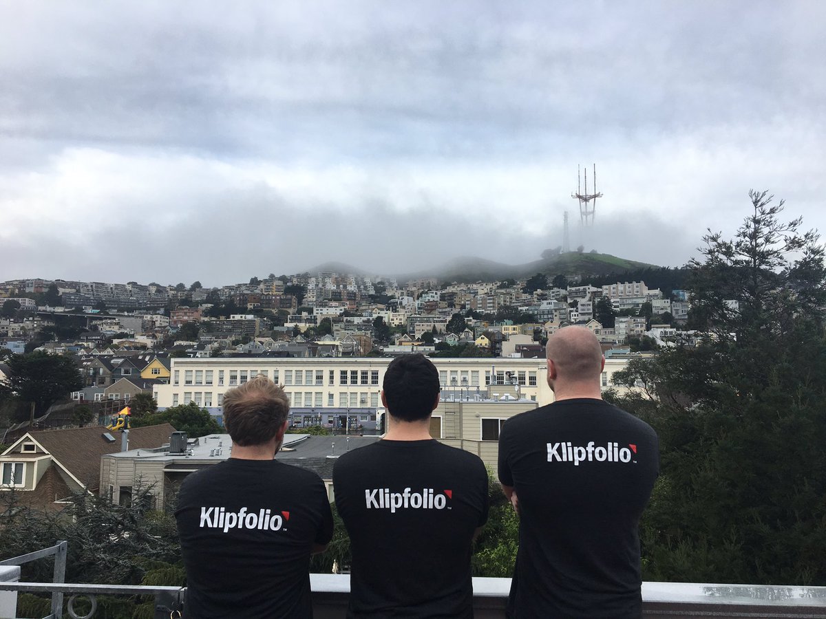 porpoiseapp's tweet photo. Big shoutout to our fellow Canadians @klipfolio! Thanks for the shirts and a great time at @SaaStrAnnual #saastr2017 https://t.co/tPDg5dlVRT