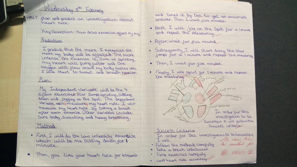 mrAndrewsY3pl's tweet photo. #Y6Diamond have completed some incredible heart rate investigations this week! #science #lnf #investigate https://t.co/tTlNCbfmUM