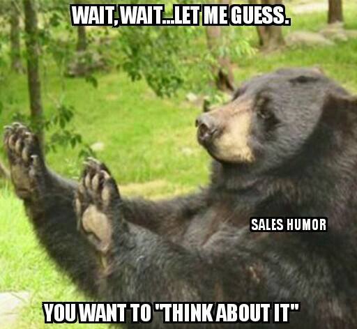 RealSalesHumor's tweet image. I bearley got through the pitch... #saleslife #saleshumor #sales