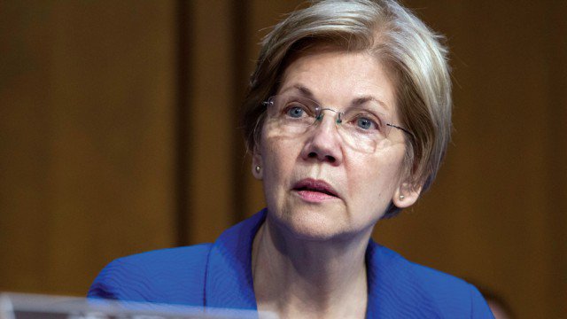 thehill's tweet photo. Warren: Trump's Treasury pick is the "ultimate Wall Street insider" https://t.co/VxYMXB1j93 https://t.co/fDD4NJzNoM