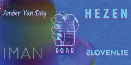 RoboMagicLive's tweet photo. Another @ROARNITES taking place in March @VICTORIADALSTON w/ @ambervanday @Slovenlie @imanmusicuk @sarahezen https://t.co/aYuA7w6dxA https://t.co/AfJGzMw19f